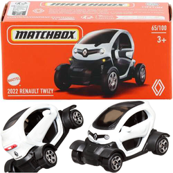 MATCHBOX RENAULT TWIZY 2022 SAMOCHODZIK METALOWY MATTEL AUTKO RESORAK