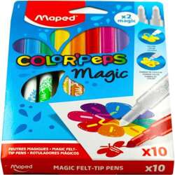 MAZAKI PISAKI FLAMASTRY MAGICZNE COLORPEPS MAGIC MAPED 10 KOLORÓW