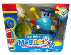 MEGA BLOKS MAGNETIX JR KLOCKI MAGNETYCZNE - POJAZD