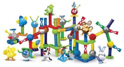 MEGA BLOKS MAGNETIX JR KLOCKI MAGNETYCZNE - POJAZD