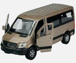 MERCEDES-BENZ SPRINTER TRAVELINER METALOWY SAMOCHODZIK KOLEKCJONERSKI WELLY