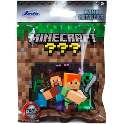 MINECRAFT CRAFT NANO METALICS FIGURKA NIESPODZIANKA KOLEKCJONERSKA ODLEWANA