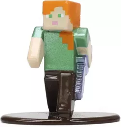 MINECRAFT FIGURKA KOLEKCJONERSKA METALOWA ALEX-ENCHANTED SWORD