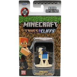 MINECRAFT FIGURKA KOLEKCJONERSKA METALOWA CREAMY TRADER LLAMA