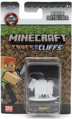 MINECRAFT FIGURKA KOLEKCJONERSKA METALOWA NANO METALFIGS GOAT KOZA