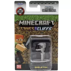 MINECRAFT FIGURKA KOLEKCJONERSKA METALOWA NANO METALFIGS SKELETON SZKIELET