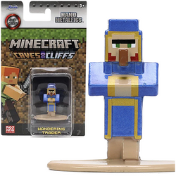 MINECRAFT FIGURKA KOLEKCJONERSKA METALOWA NANO METALFIGS WANDERING TRADER