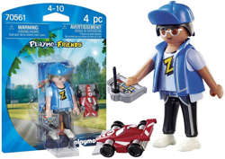 MINI FIGURKA CHŁOPAK Z SAMOCHODEM RC - PLAYMOBIL