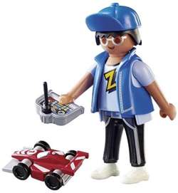 MINI FIGURKA CHŁOPAK Z SAMOCHODEM RC - PLAYMOBIL