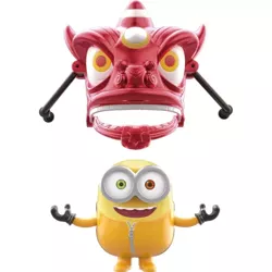 MINIONKI WEJŚCIE GRU FIGURKA BOB SMOCZA MASKA MIŚ SMOK KARNAWAŁOWY