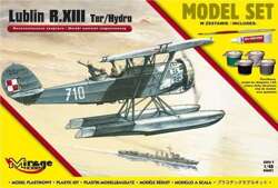 MODEL DO SKLEJANIA MORSKI SAMOLOT LUBLIN R.XIII TER/HYDRO 1:48 MIRAGE HOBBY