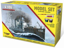 MODEL DO SKLEJANIA NIEMIECKI TORPEDOWIEC 1WŚ V106