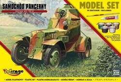 MODEL DO SKLEJANIA SAMOCHÓD PANCERNY WZ. 34-II 1:35 MIRAGE HOBBY