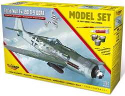 MODEL DO SKLEJANIA SAMOLOT MYŚLIWSKI FW 190 D-9 DORA 1:72 MIRAGE HOBBY