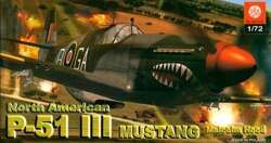 MODEL DO SKLEJANIA SAMOLOT P-51 III MUSTANG MALCOLM HOOD 1:72 PLASTYK