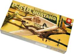 MODEL DO SKLEJANIA SAMOLOT P-51B MUSTANG 1:72 PLASTYK