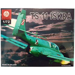 MODEL DO SKLEJANIA SAMOLOT TS-11 ISKRA 1:72 PLASTYK