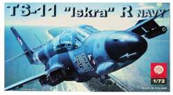 MODEL DO SKLEJANIA SAMOLOT TS-11 ISKRA R NAVY 1:72 PLASTYK