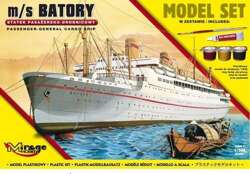 MODEL DO SKLEJANIA STATEK PASAŻERSKO-DROBNICOWY M/S BATORY 1:500 MIRAGE