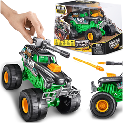 MONSTER TRUCK SAMOCHÓD Z WYRZUTNIĄ ZURU METAL MACHINES BONE BREAKER ŚWIATŁO