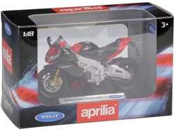 MOTOCYKL APRILIA RSV 4 FACTORY MOTOR MODEL METALOWY KOLEKCJONERSKI 1:18