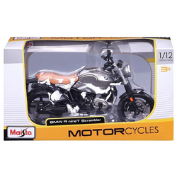 MOTOCYKL BMW R NINET SCRAMBLER MODEL POJAZDU MOTOR KOLEKCJONERSKI 1:12 