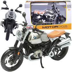 MOTOCYKL BMW R NINET SCRAMBLER MODEL POJAZDU MOTOR KOLEKCJONERSKI 1:12 