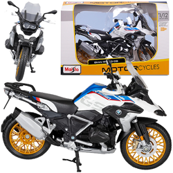 MOTOCYKL BMW R1250 GS MODEL POJAZDU MOTOR MOTOCYKL KOLEKCJONERSKI 1:12 