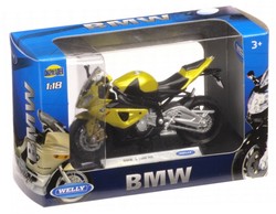 MOTOCYKL BMW S 1000 RR POJAZD MOTOR MODEL METALOWY KOLEKCJONERSKI 1:18