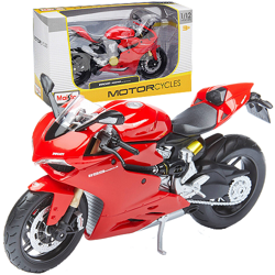 MOTOCYKL DUCATI 1199 PANIGALE MODEL POJAZDU MOTOR KOLEKCJONERSKI 1:12 