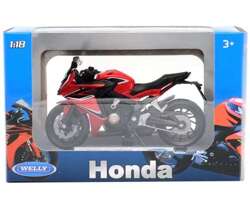 MOTOCYKL HONDA CBR650F 2018 POJAZD MODEL METALOWY KOLEKCJONERSKI 1:18