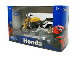 MOTOCYKL HONDA HORNET POJAZD MODEL MOTOR METALOWY KOLEKCJONERSKI 1:18