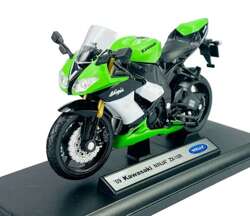 MOTOCYKL KAWASAKI NINJA ZX-10R '09 MODEL MOTOR METALOWY KOLEKCJONERSKI 1:18