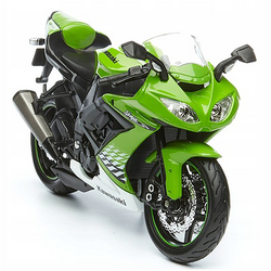 MOTOCYKL KAWASAKI NINJA ZX-10R ŚCIGACZ MOTOR MODEL KOLEKCJONERSKI 1:12