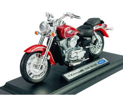 MOTOCYKL KAWASAKI VULCAN 1500 CLASSIC MODEL METALOWY KOLEKCJONERSKI 1:18