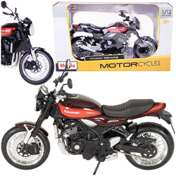 MOTOCYKL KAWASAKI Z900RS ŚCIGACZ POJAZD MOTOR MODEL KOLEKCJONERSKI 1:12 