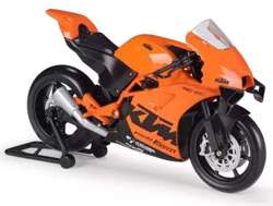 MOTOCYKL KTM RC 8C POJAZD MOTOR MODEL METALOWY KOLEKCJONERSKI 1:18