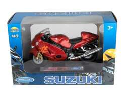 MOTOCYKL SUZUKI HAYABUSA MODEL MOTOR METALOWY KOLEKCJONERSKI 1:18