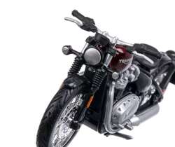 MOTOCYKL TRIUMPH BONNEVILLE BOBBER METALOWY MODEL POJAZD BBURAGO 1/18