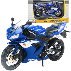 MOTOCYKL YAMAHA YZF-R1 MODEL POJAZDU MOTOR MOTOCYKL KOLEKCJONERSKI 1:12