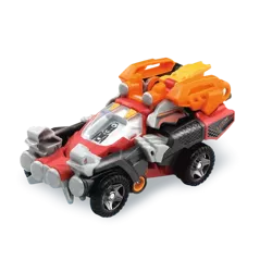 MOTOZAURY DINOZAUR TRANSFORMUJĄCY VTECH STEGOZAUR LUTOR SAMOCHÓD BUGGY