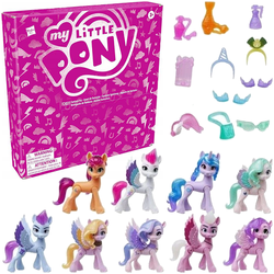 MY LITTLE PONY KOLEKCJA KRÓLEWSKIEJ GALI KUCYKI 9 FIGUREK JEDNOROŻEC HASBRO