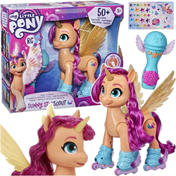 MY LITTLE PONY KUCYK ŚPIEWAJĄCA SUNNY NA ROLKACH HASBRO JEŹDZI ŚPIEWA