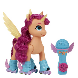 MY LITTLE PONY KUCYK ŚPIEWAJĄCA SUNNY NA ROLKACH HASBRO JEŹDZI ŚPIEWA