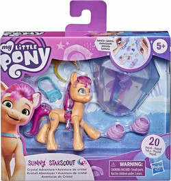 MY LITTLE PONY SUNNY STARSCOUT FIGURKA KUCYK KONIK PEGAZ AKCESORIA HASBRO