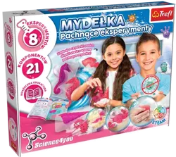 MYDEŁKA PACHNĄCE EKSPERYMENTY SCIENCE4YOU DIY FABRYKA MYDEŁEK TREFL