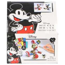 MYSZKA MIKI DISNEY MICKEY ZESTAW KREATYWNY DO DECOUPAGE FIGURKA