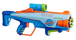 NERF ELITE JUNIOR ROOKIE PACK WYRZUTNIA PISTOLET 32 STRZAŁKI POCISKI HASBRO