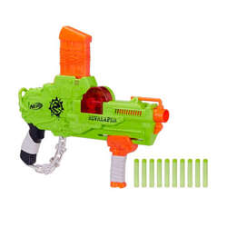 NERF PISTOLET WYRZUTNIA ZOMBIE STRIKE REVREAPER 10 STRZAŁEK POCISKÓW HASBRO