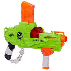 NERF PISTOLET WYRZUTNIA ZOMBIE STRIKE REVREAPER 10 STRZAŁEK POCISKÓW HASBRO